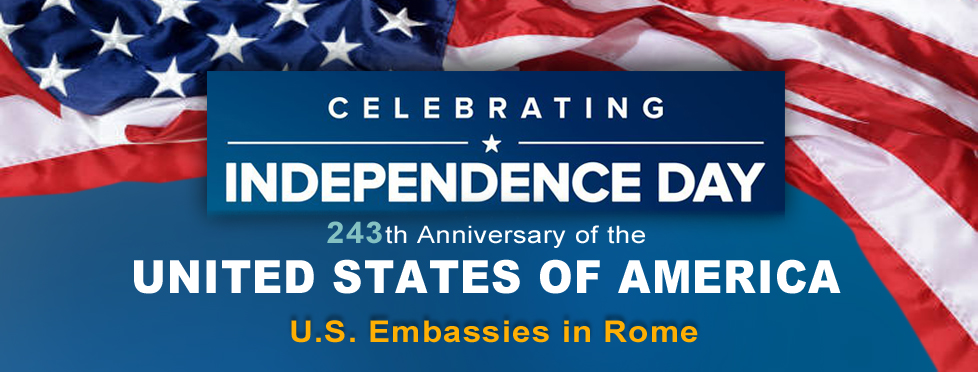 Cavalieri di Colombo sponsor 243esima festa per l'indipendenza USA