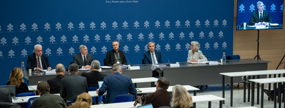 Conferenza Stampa di presentazione degli interventi di restauro del Baldacchino di San Pietro