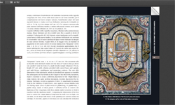 Alcune pagine in formato digitale del nuovo e-book sul restauro della Madonna del Soccorso