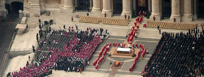 Messa Funebre Giovanni Paolo II.