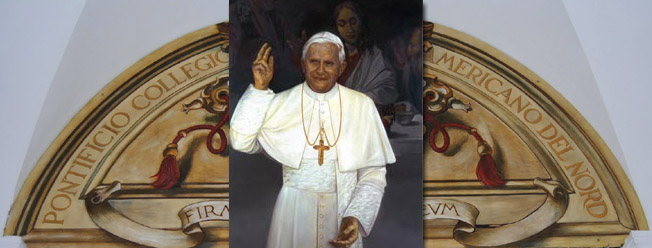 Ritratto del Santo Padre Benedetto XVI.