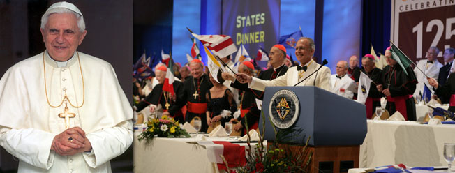 Messaggio del Santo Padre ai Cavalieri di Colombo in occasione della 125 Convention.