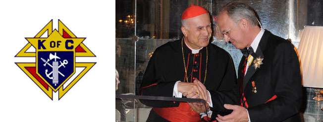 Il Segretario di Stato Vaticano ringrazia i Cavalieri di Colombo.