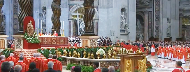 Celebrazione eucaristica dei Santi Pietro e Paolo in Vaticano