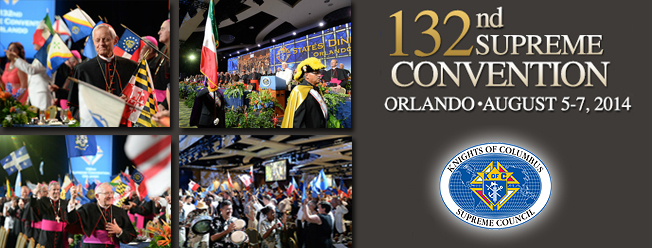 132° Supreme Convention dei Cavalieri di Colombo a Orlando - Florida