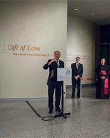 Discorso Cavaliere Supremo, Prof. Carl A. Anderson, all'inaugurazione del Saint John Paul II Shrine