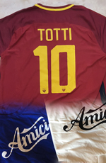 Maglia autografata Francesco Totti alla Finale del Torneo Galeazzi 2018