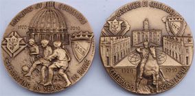 Medaglia Celebrativa dei 90 anni dei Cavalieri di Colombo a Roma