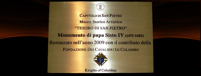 Inaugurazione del Monumento di Sisto IV