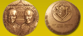 Medaglia Commemorativa KofC 132° Supreme Convention - 2014