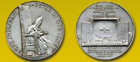 Medaglia Visita di Papa Giovanni Paolo II negli Stati Uniti D'America