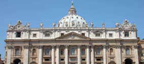 Facciata della Basilica di San Pietro