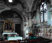 Interno della Chiesa di San Salvatore in Ossibus