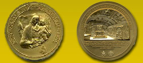 Medaglia Restauro nelle Grotte Vaticane